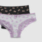Women's Bow Print Lace-Trimmed Slip