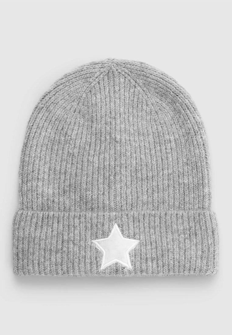 Women's Embroidery Ribbed Beanie