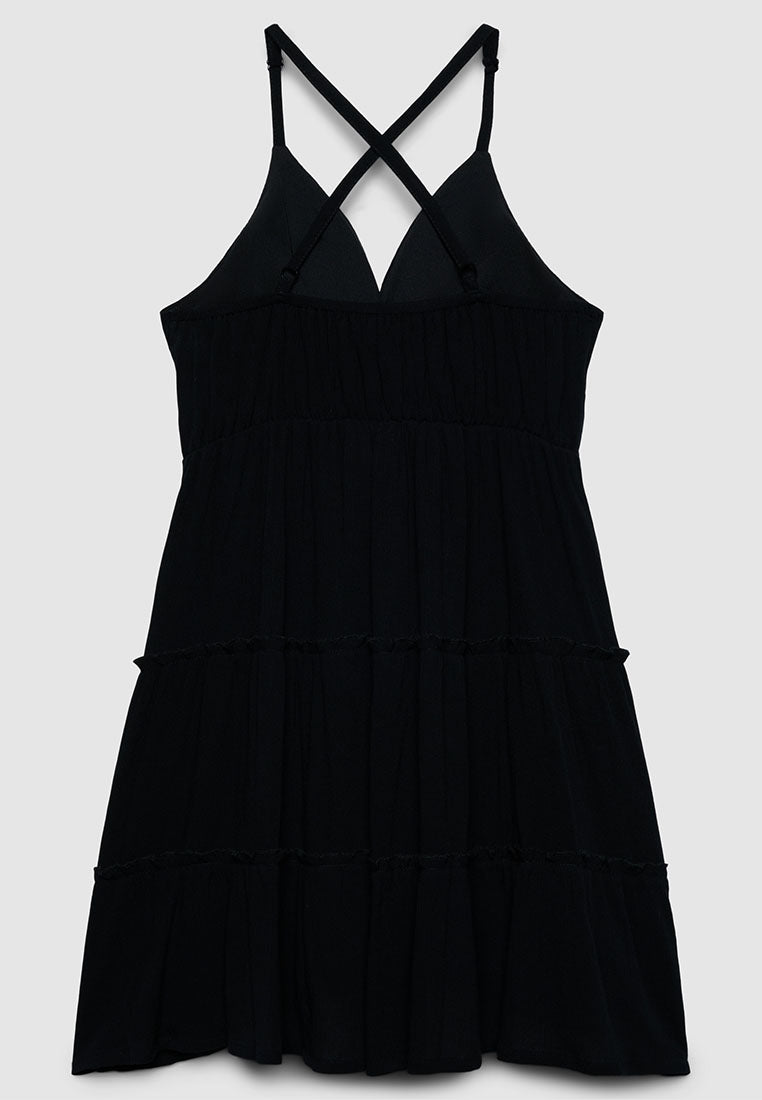 Women's Short Ruffle Dress