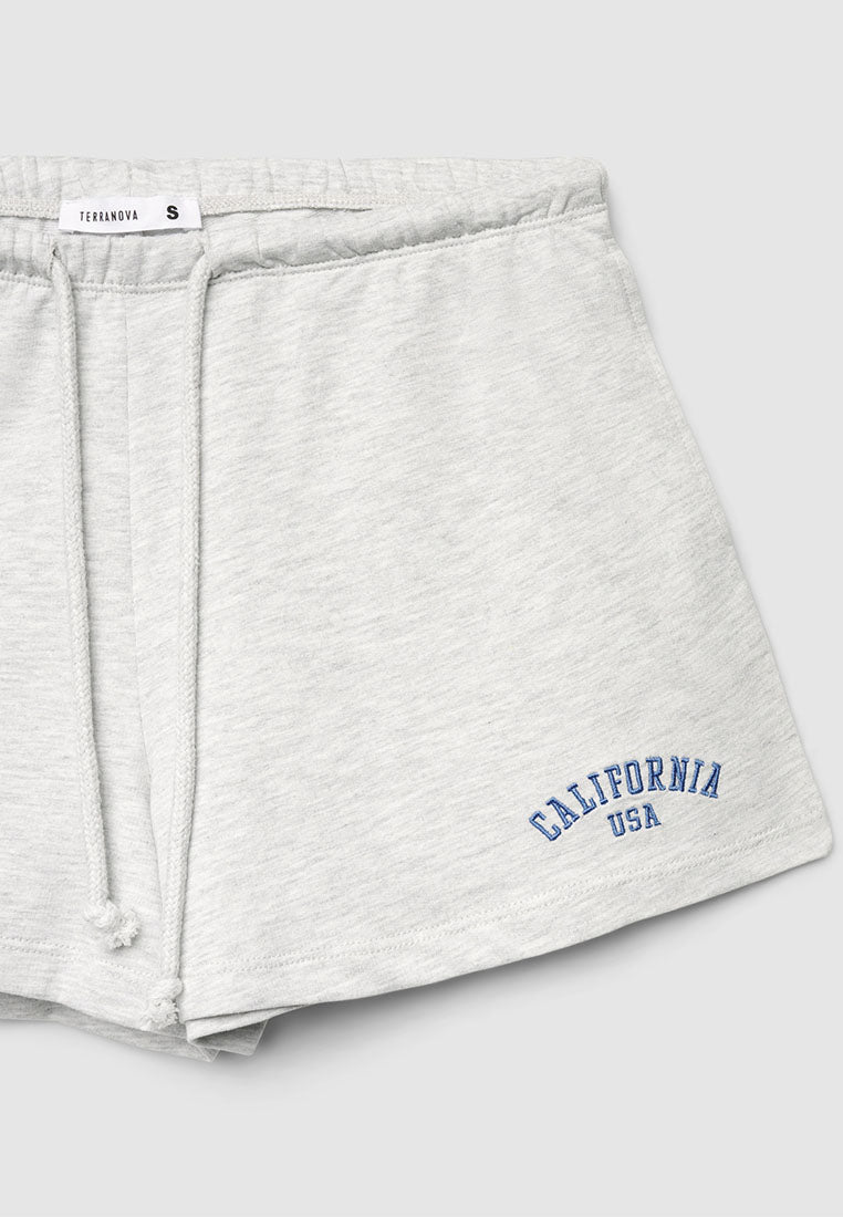 Women's Varsity Graphic Drawstring Shorts