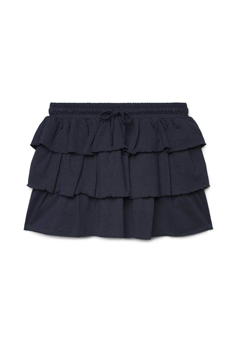 Women's Three-Tier Mini Skirt