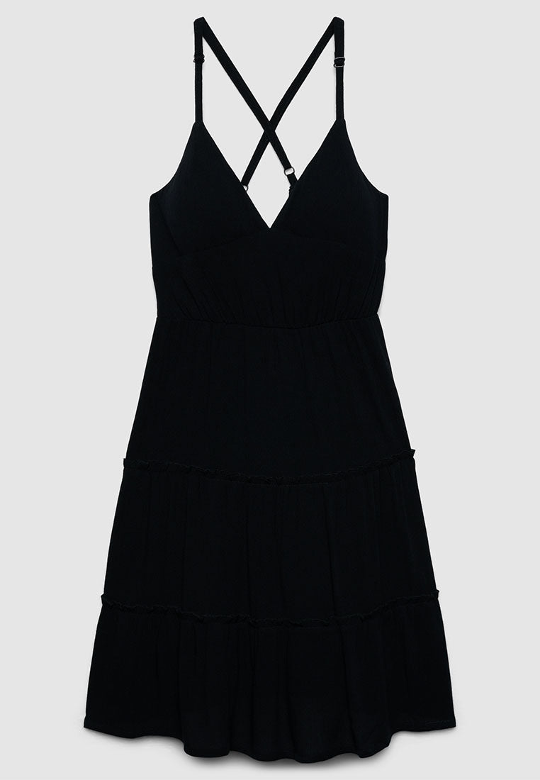 Women's Short Ruffle Dress