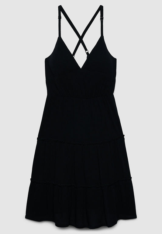 Women's Short Ruffle Dress