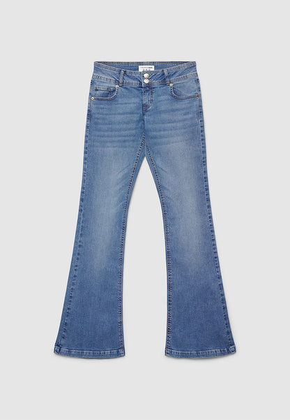 Women's Low-rise Flared Jeans