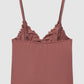 Women's V-neck Top with Ruffles