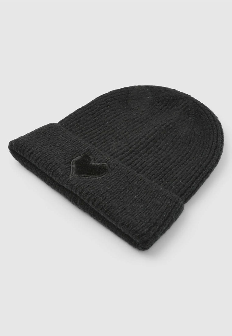 Women's Embroidery Ribbed Beanie