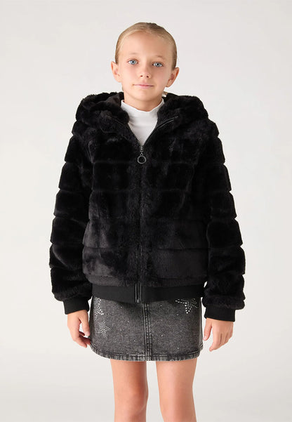 Hooded bomber jacket for Girls