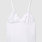 Women's V-neck Top with Ruffles