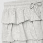 Women's Three-Tier Mini Skirt