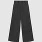 Women's Pintuck Wide-Leg Sweatpants