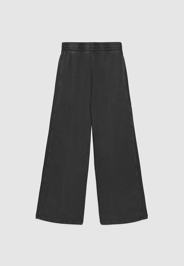 Women's Pintuck Wide-Leg Sweatpants