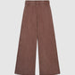Women's Pintuck Wide-Leg Sweatpants