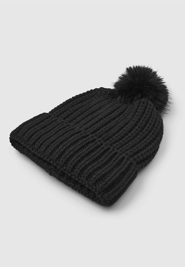 Women's Pom Pom Beanie Hat