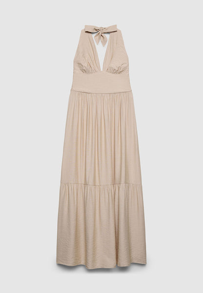 Women's Halter Maxi Dress