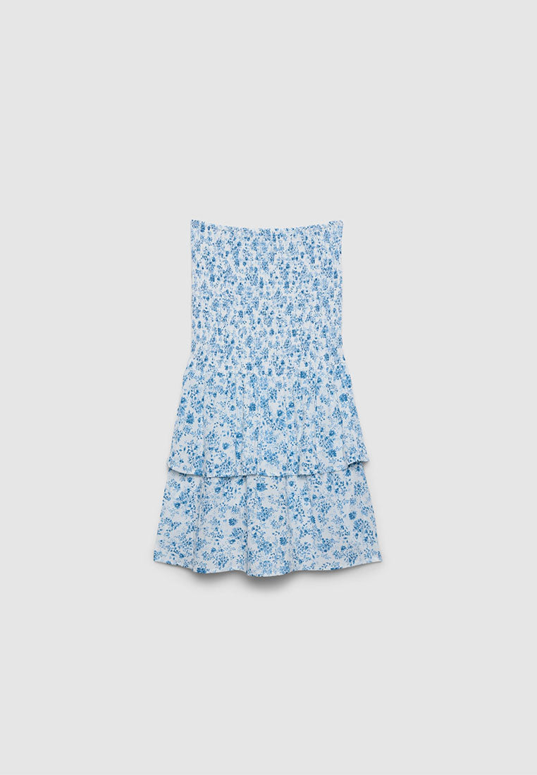 Women's Floral Bandeau Dress
