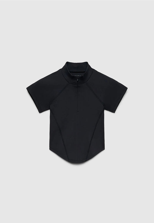 Women's Mock Neck Quarter-Zip Active Top