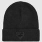 Women's Embroidery Ribbed Beanie