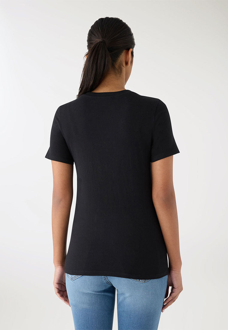 Women's Embroidered Short Sleeve T-Shirt