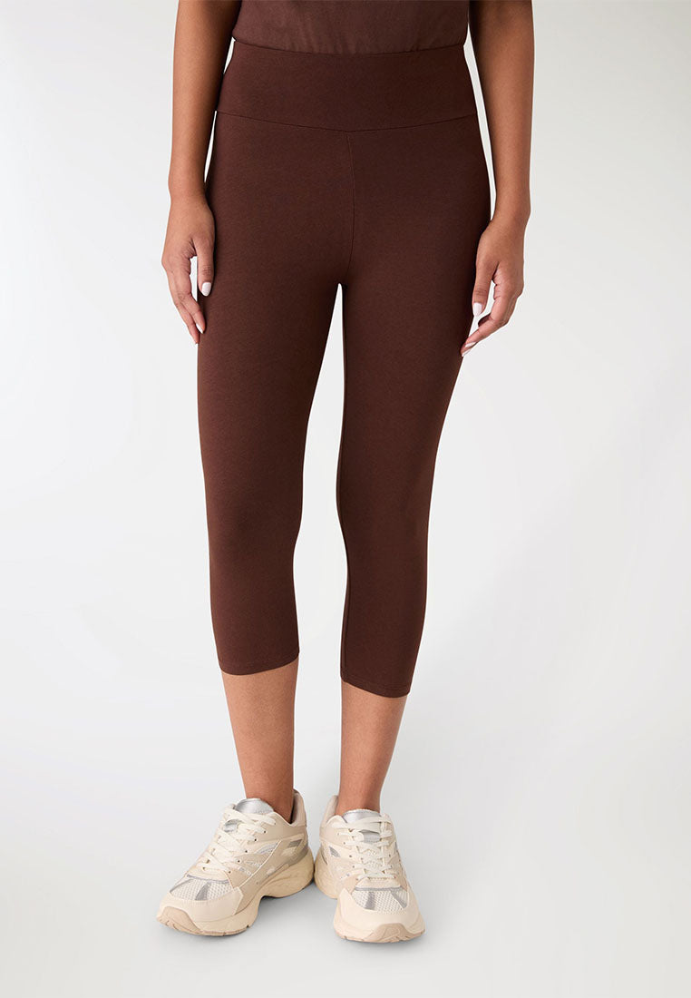 Women's High-waisted Capri Leggings