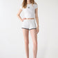 Women's Two-tone Tracksuit Shorts