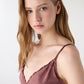 Women's V-neck Top with Ruffles