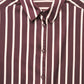 Women's Striped Button-Down Blouse