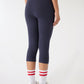 Women's High-waisted Capri Leggings