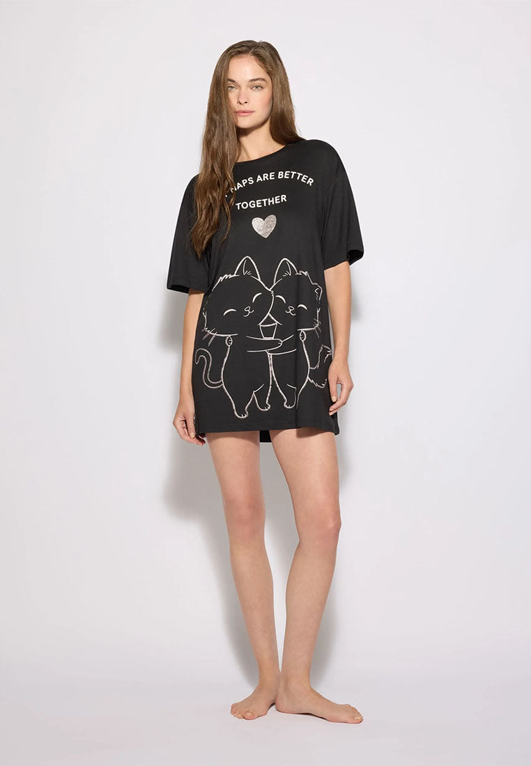 Women Printed Short Sleeves T-shirt