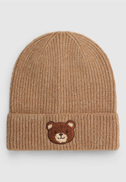 Women's Embroidery Ribbed Beanie