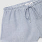 Women's Striped Culotte Shorts