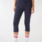 Women's High-waisted Capri Leggings