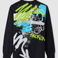 Long-sleeved T-shirt with graffiti print for Boys