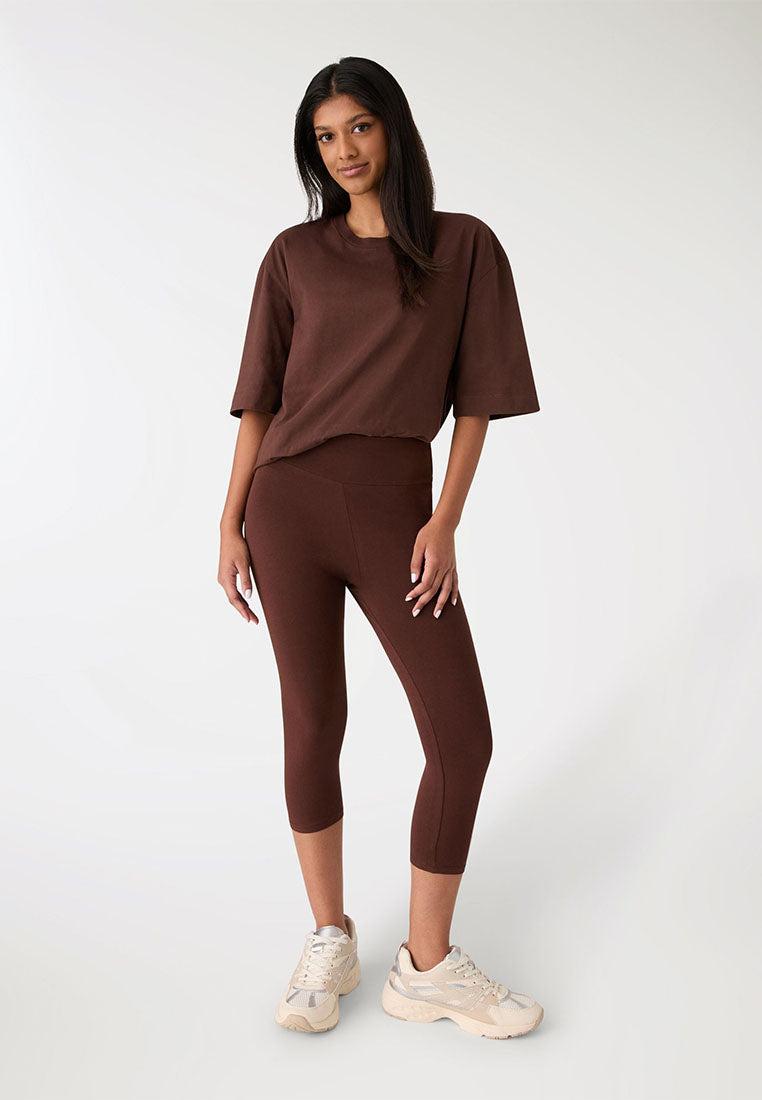 Women's High-waisted Capri Leggings