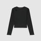 Keyhole Detail Long Sleeve Top for Girls