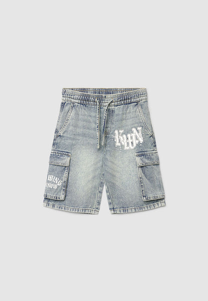 Drawstring Cargo Shorts for Boys