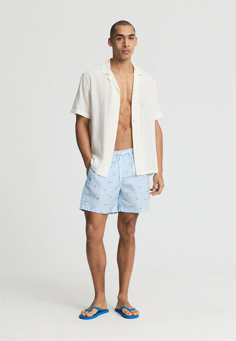 Men's Bermuda Checkered Shorts