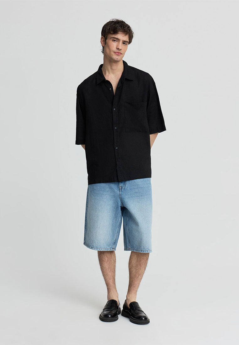 Men's Boxy Shirt with Pocket