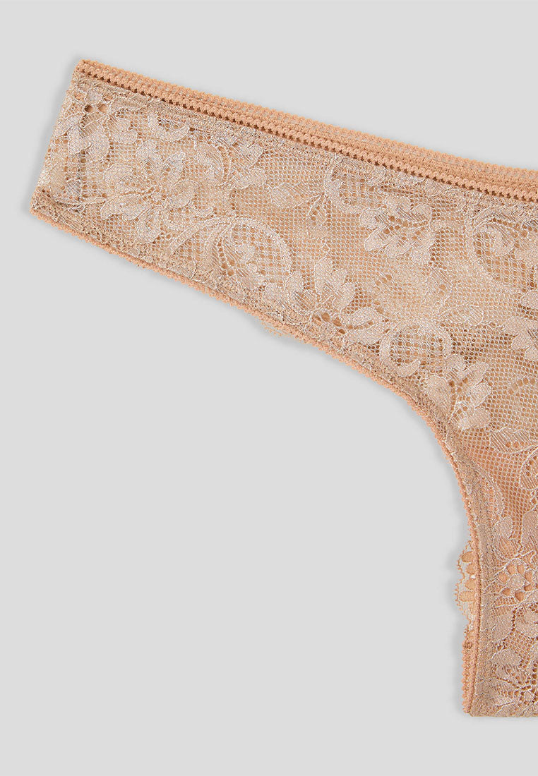 Women's Floral Lace String Panties