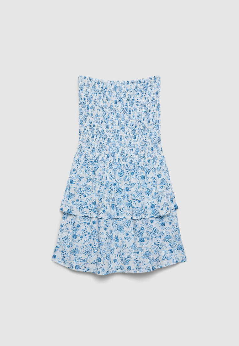 Women's Floral Bandeau Dress