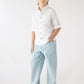 Linen-Blend Roll-Sleeves Polo Shirt for Boys