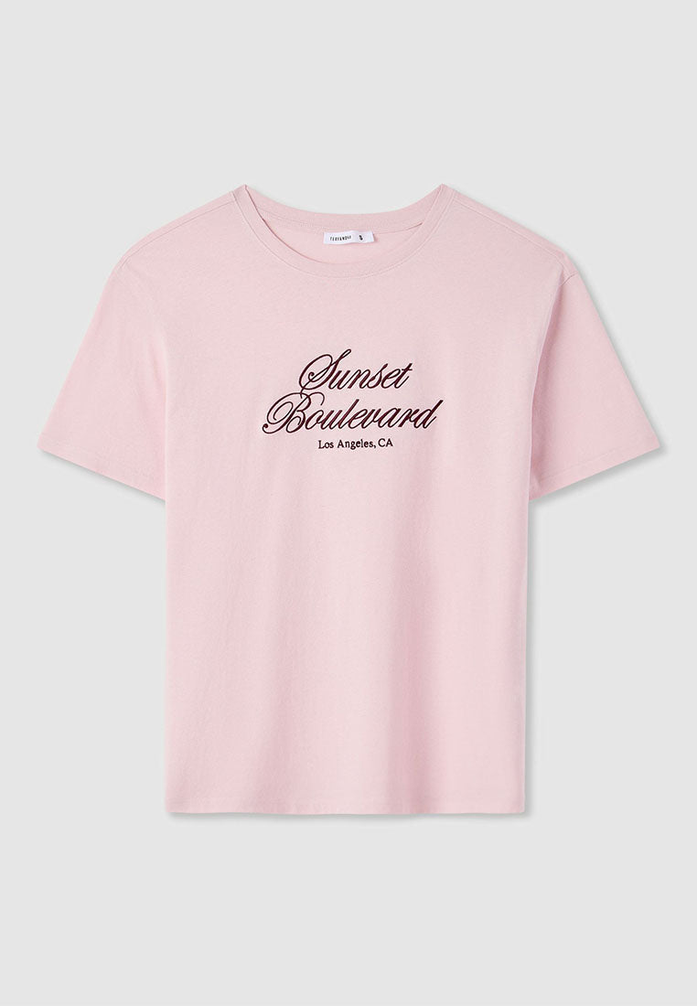 Women's Sunset Print T-shirt