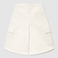 Women's Above the Knee Wide Shorts with 6 Pocket