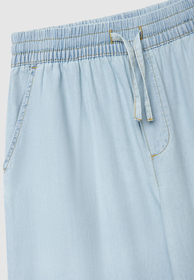 Long Plain Coloured Jeans Trousers for Girls
