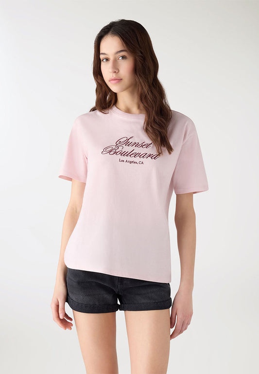 Women's Sunset Print T-shirt