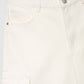 Women's Above the Knee Wide Shorts with 6 Pocket