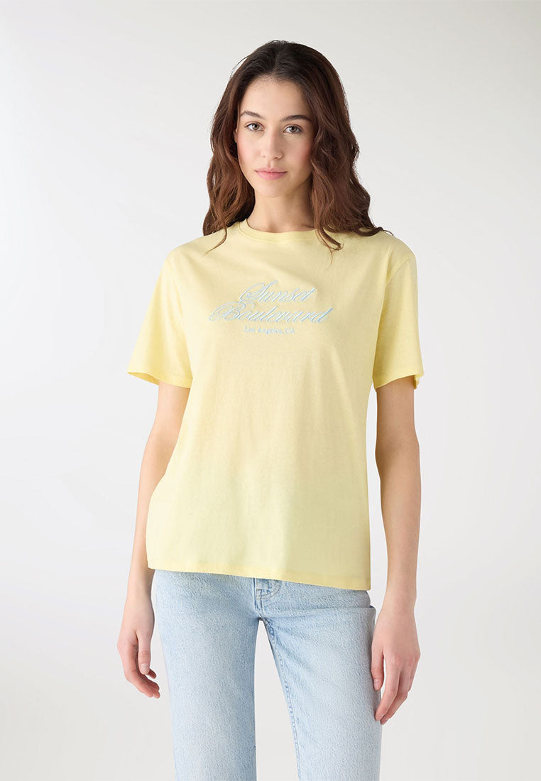 Women's Sunset Print T-shirt