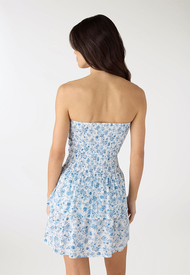 Women's Floral Bandeau Dress