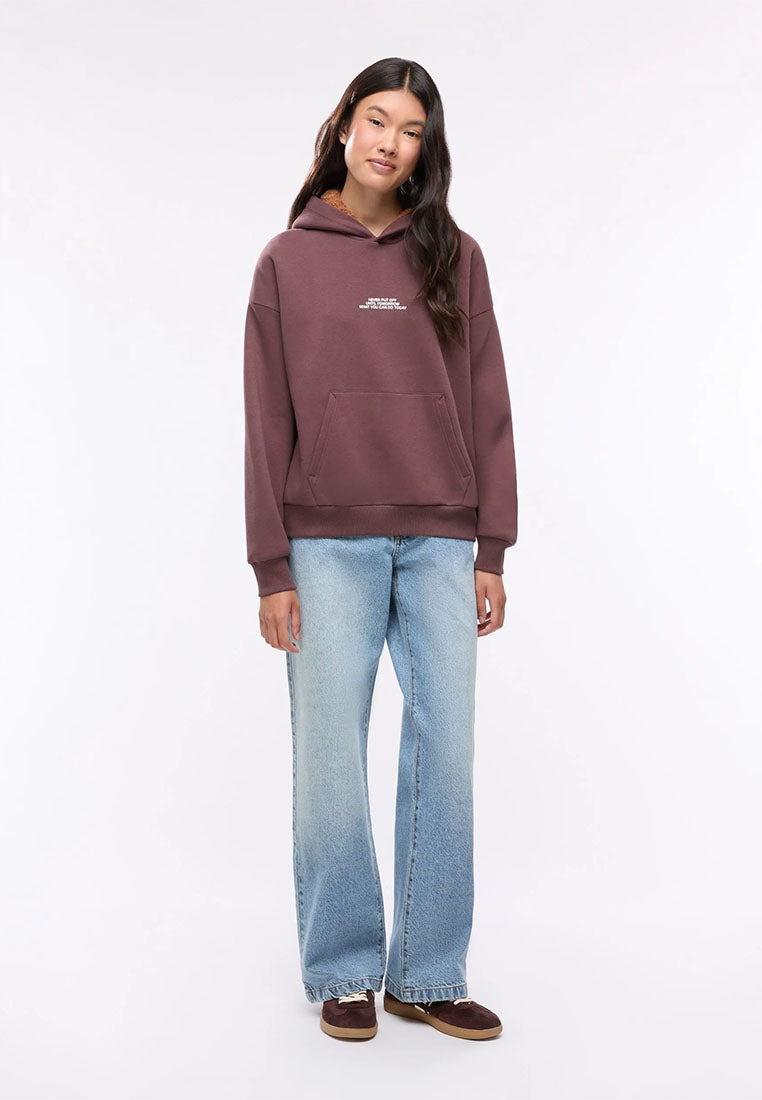 Women's Hoodie with teddy bear print
