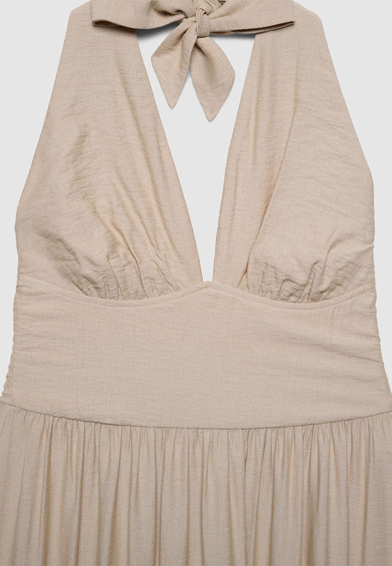 Women's Halter Maxi Dress