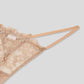 Women's Floral Lace Strappy Thong Panties